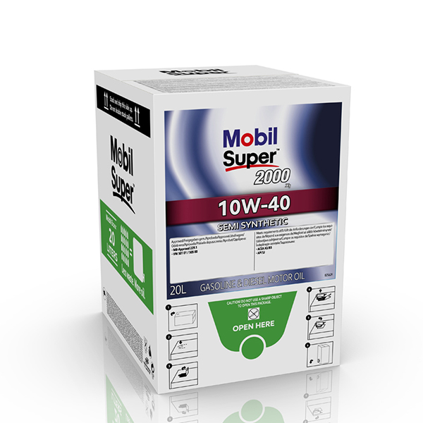 Mobil X1 10w-40 Mobil Super 2000 Bib 20lt